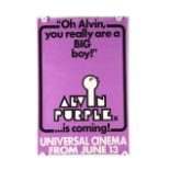 Double-Crown / 1 Sheet cinema posters, three Double Crowns comprising Alvin Purple (1973) advance