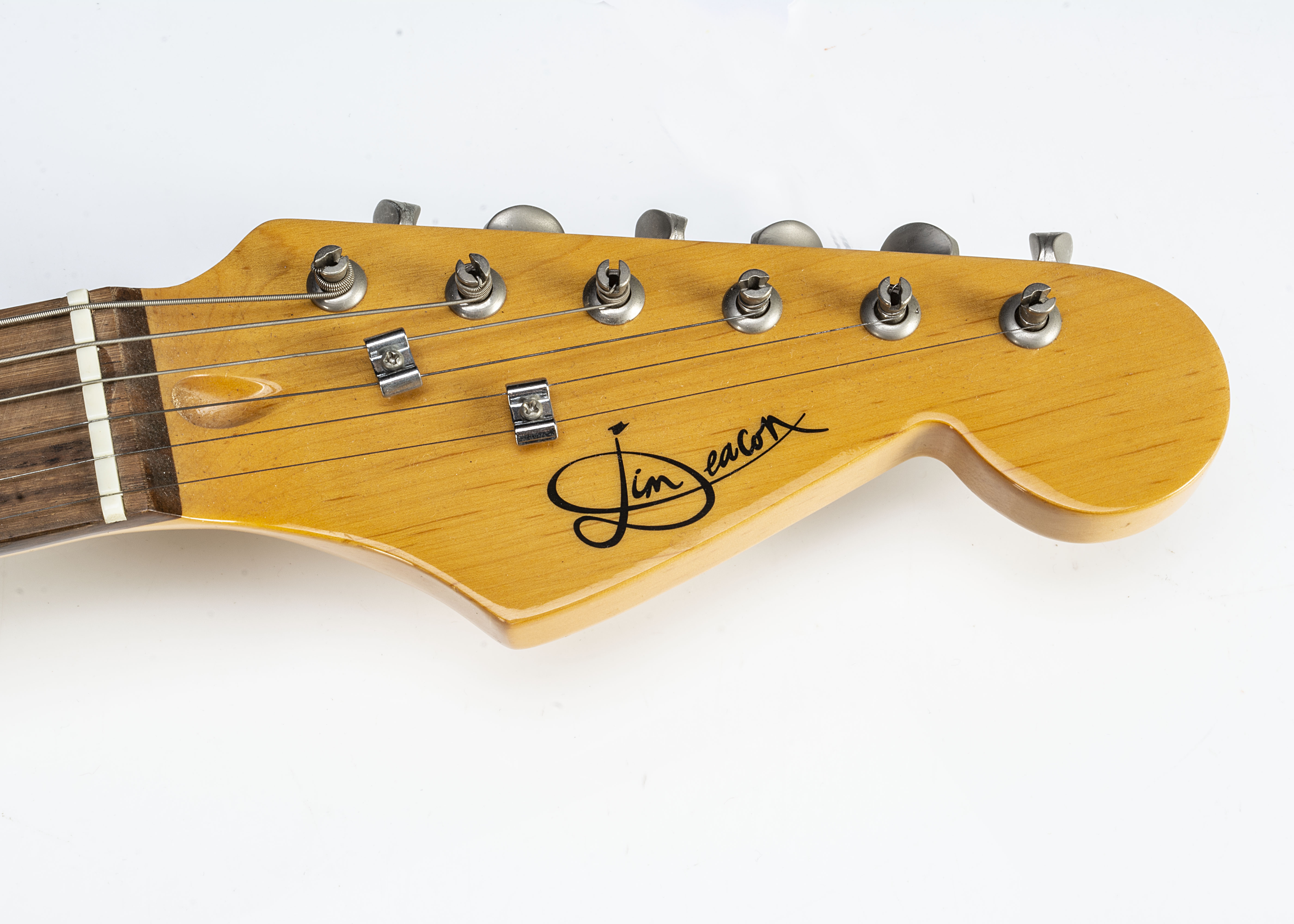 Jim Deacon Electric Guitar, a Jim Deacon six string electric guitar, sunburst, in excellent - Image 3 of 4