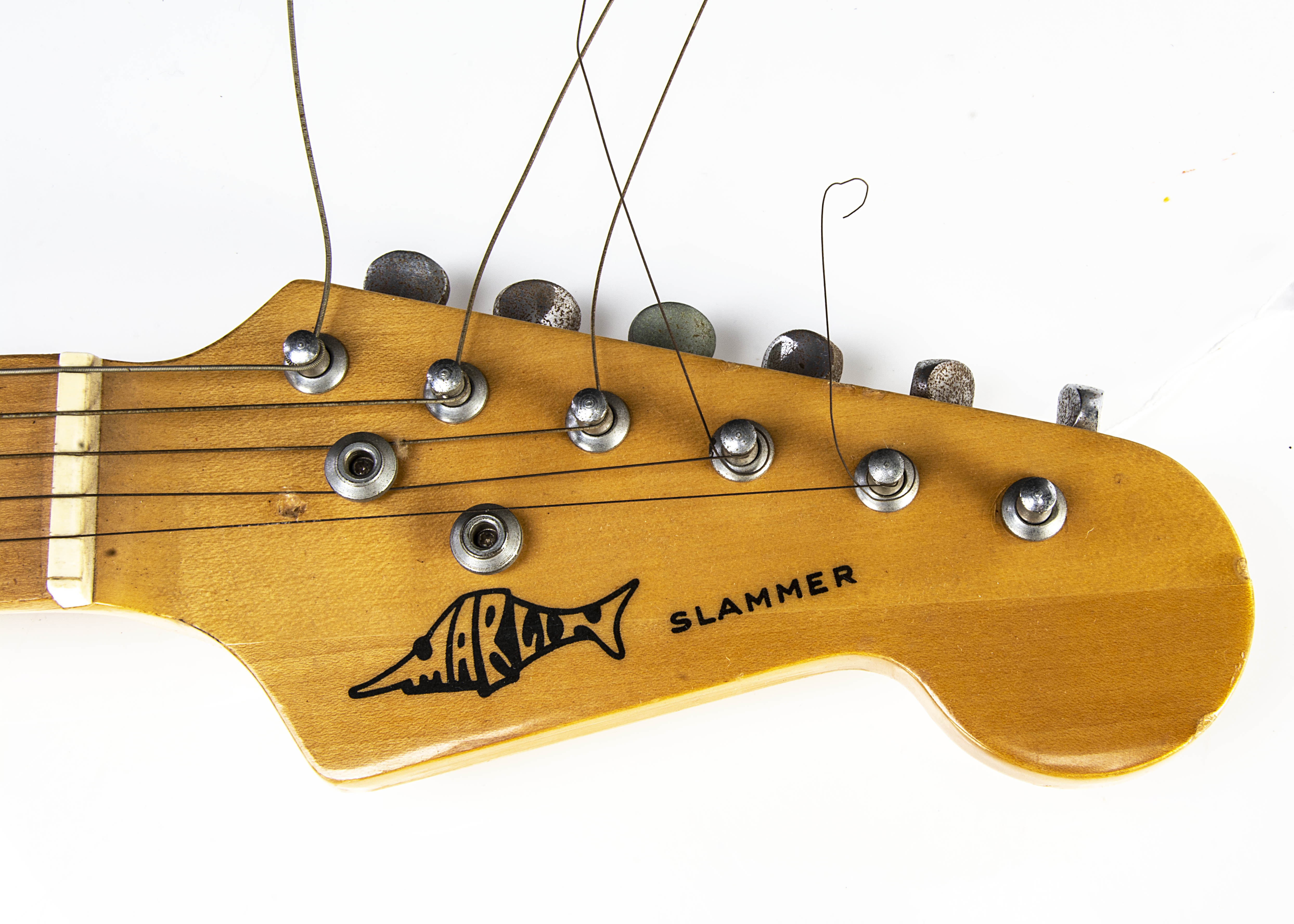 Three Electric Guitars, three Stratocaster style electric guitars, a Marlin Slammer s/n 734056, a - Image 6 of 6