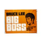 The Big Boss Quad Poster, UK Quad Poster (1972) starring martial arts supremo Bruce Lee, this film