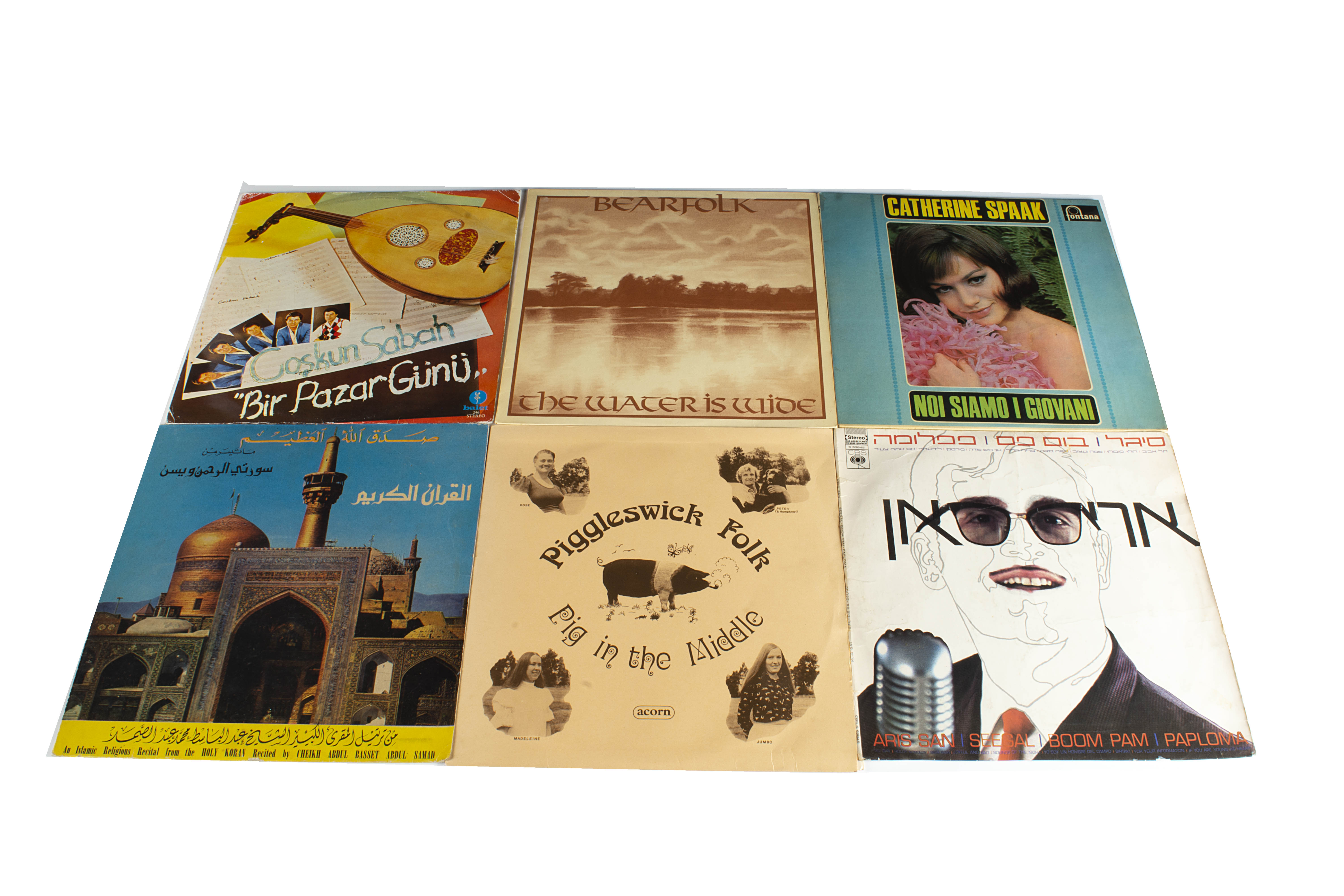 World / Folk Music LPs, approximately twenty albums of mainly World and Folk Music with artists