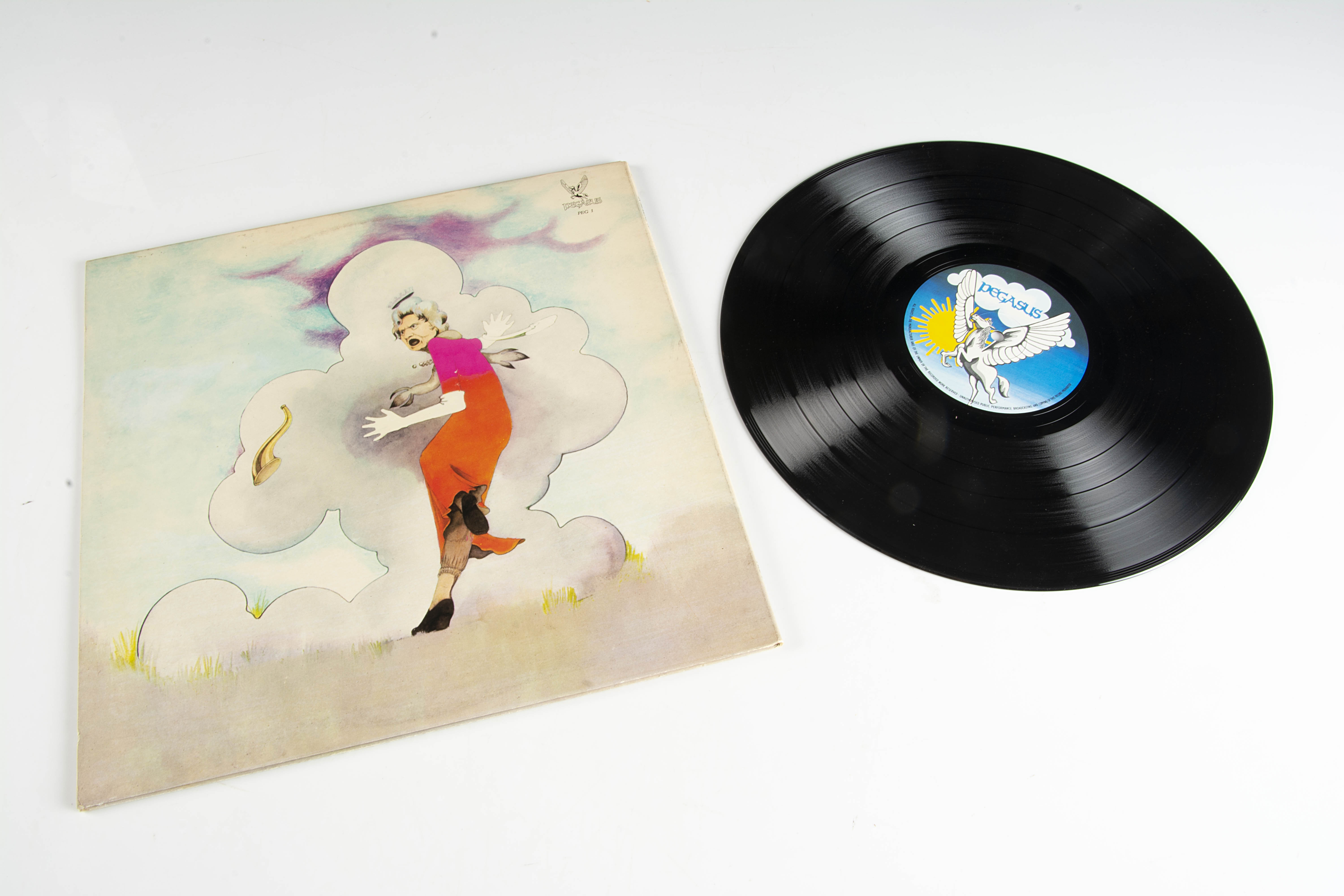 Atomic Rooster LP, In Hearing of Atomic Rooster LP - Original UK release 1971 on Pegasus (PEG1) - - Image 2 of 2
