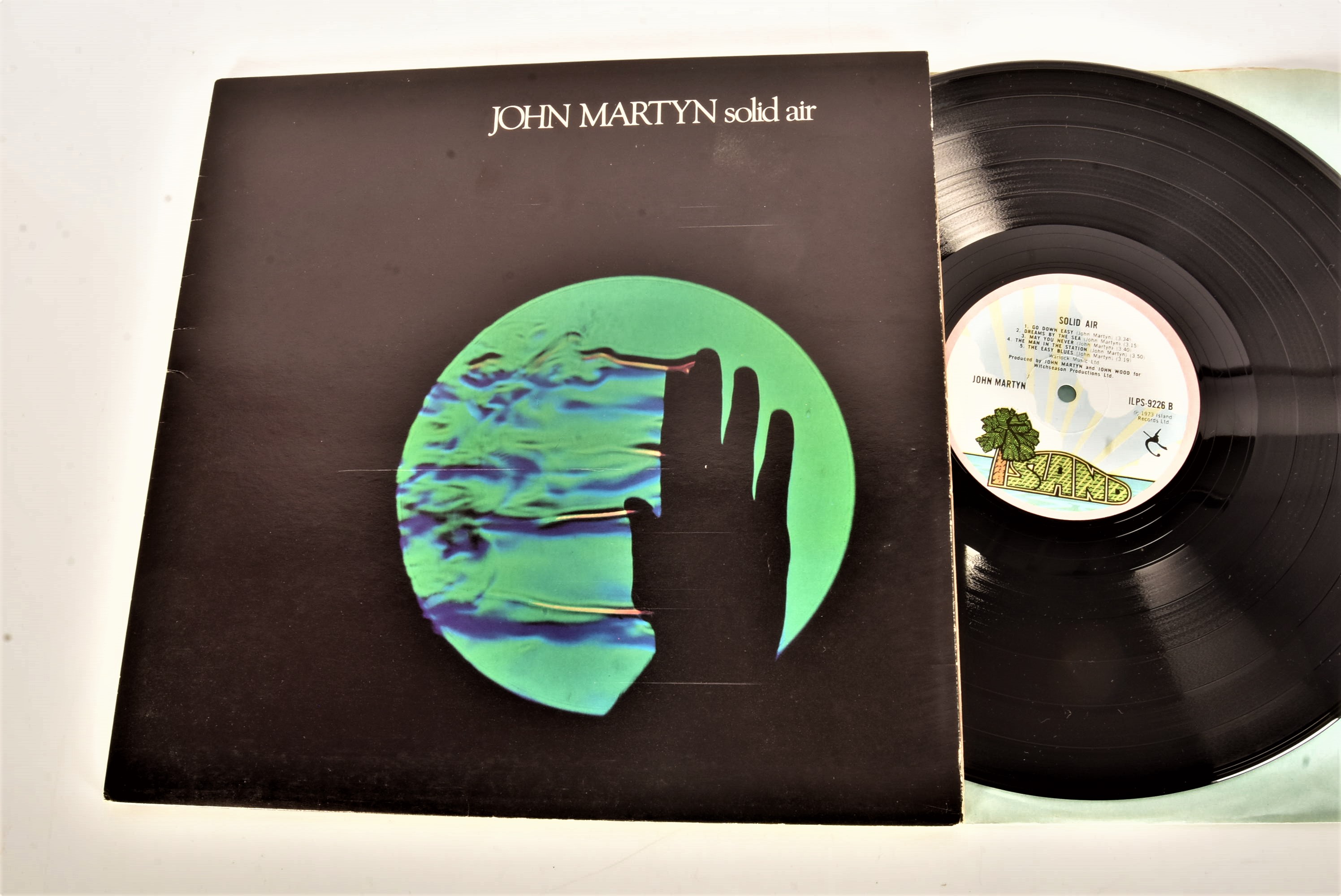 John Martyn LP, Solid Air LP - Original UK Release 1973 on Island (ILPS 9226) - Gatefold MacNeill