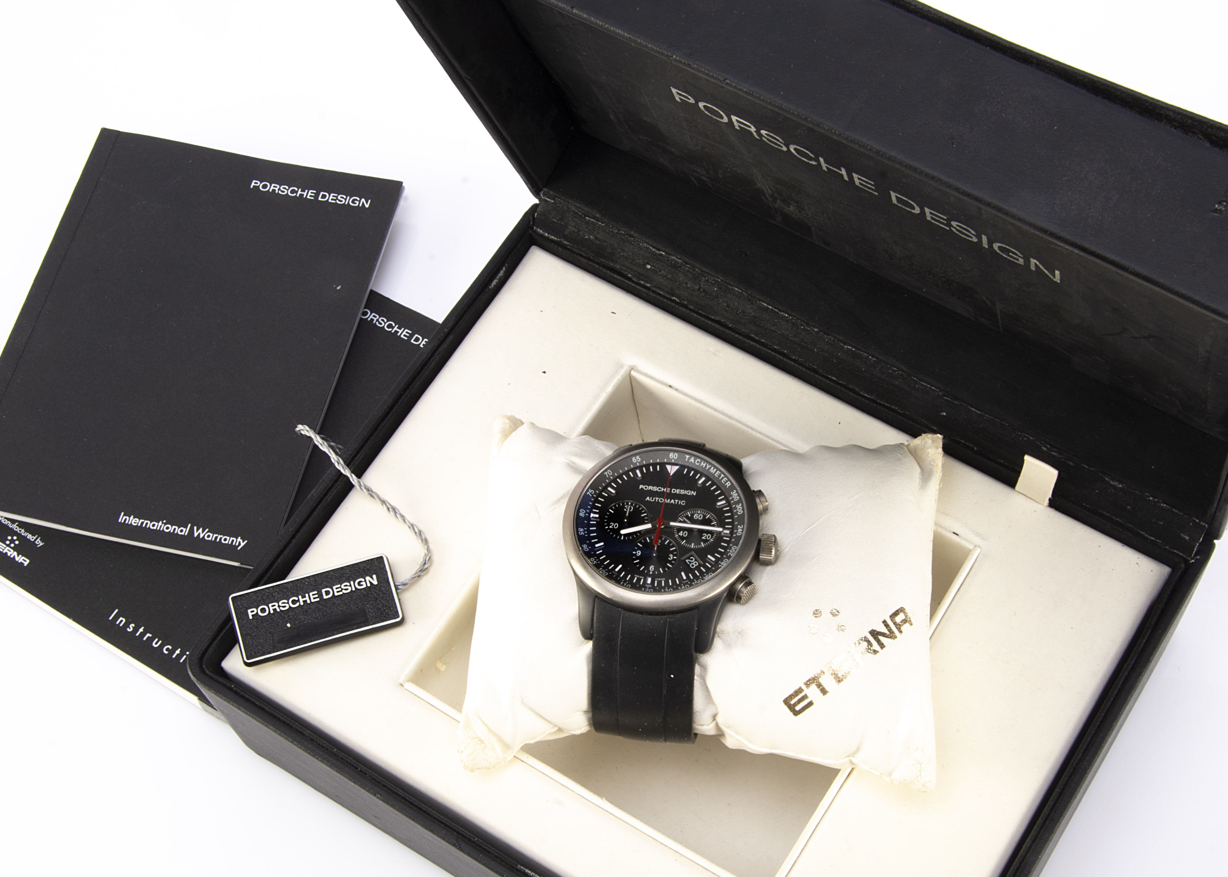 PORSCHE DESIGN, A modern Porsche Design (Eterna) Automatic Aluminium Titanium wristwatch, 42mm, ref.