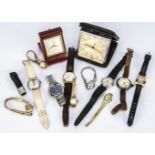 A collection of twelve vintage and modern watches, including a Tudor (Rolex) Royal small lady's