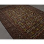 An Afghan wedding carpet, 200cm x 306cm