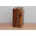 A collection of three books, comprising, The Poetical Works of John Milton with life, The Vicar of