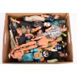 1990s Action Man, all unboxed, includes twenty three Action Men and villains mostly dressed, some