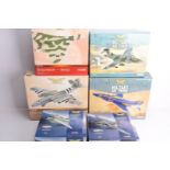 Corgi Aviation Archive Postwar Military Aircraft, all boxed, all have been displayed with loose