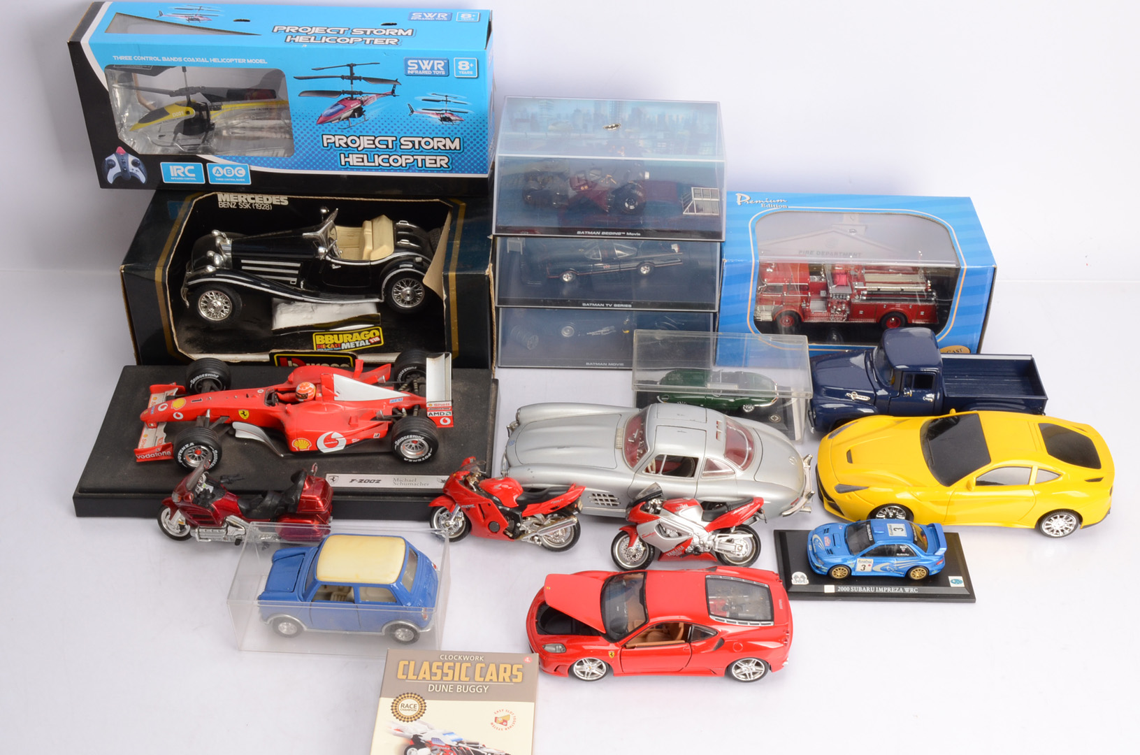 Modern Diecast Vehicles, vintage and modern private, commercial and competition vehicles in