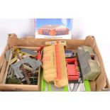 Hornby Tri-ang Merit and other makers 00 gauge buildings accessories track and transformers,