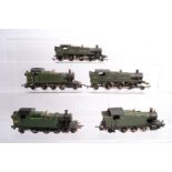 00 Gauge GWR green 2-6-2 Prairie Tanks by Airfix Bachmann and Lima some modified, Airfix 6110 (2,