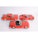 Modern Diecast Postwar 1:18 Scale and 1:24 Scale Mainly Private Cars, all unboxed, includes Ferrari,