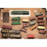 Hornby-Dublo 00 Gauge 2-Rail Locomotives Coaches and Rolling Stock, pair of BR green 0-6-0T 31340 (