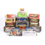 Modern Diecast Prewar Postwar and Modern 1:18 Scale and Smaller Cars and Kits, all boxed or cased,