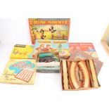 Tipp and Co tinplate Motor Race game and various 1950s-60s Games, Tipp 793 Made in US Zone Germany