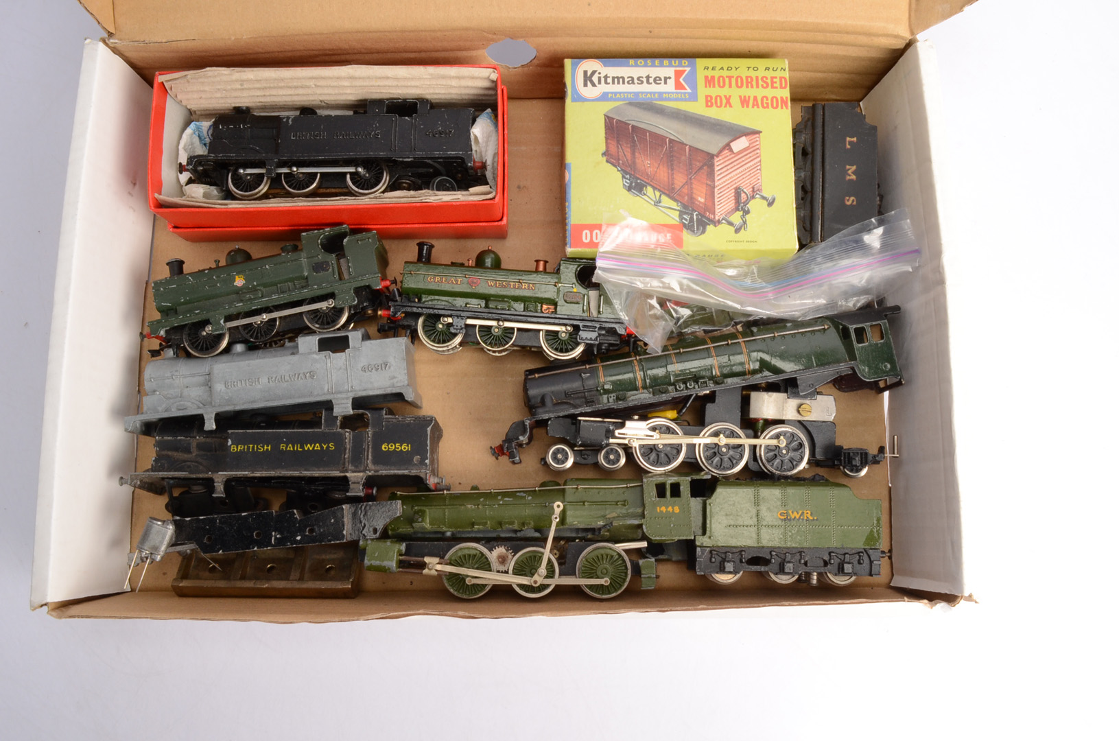 Kitmaster Trackmaster Tri-ang Hornby Dublo Gaiety and other 00 gauge Locomotives, Kitmaster