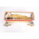 A Part-built 0 Gauge Finescale GWR 'Flying Banana' AEC Railcar by Mega Kits, representing one of the