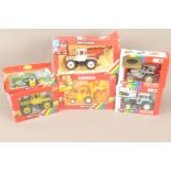 Britains 1:32 Scale Tractors and Farm Vehicles, a boxed collection, 9494 Landini, 9525 Mercedes Benz