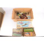 Nulli Secundus Helicopter Escaldo and Diecast Vehicles, generally in poor/fair condition boxed Nulli