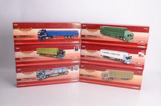 Corgi Diecast 1:50 Scale Articulated Trucks, Hauliers of Renown, all boxed CC14112 DAF 105 Keith
