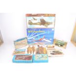 Military Vehicles Figures and Accessory Kits, a boxed group, 1:72 scale aircraft, Kovozavody