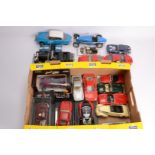 Modern Diecast Prewar and Modern Cars, mainly unboxed some models with damage, private,