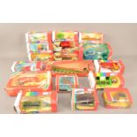 Britains 1:32 Scale Farm Machinery, a boxed collection many of the boxes P, Power Farm, 9343 Maschio