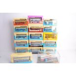 ABC Models Far Eastern Buses, all boxed/cased 1:76 scale models, double decker, Leyland Fleetline (