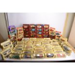 Modern Diecast Vintage Commercial and Private Vehicles, a boxed collection, prewar and later in