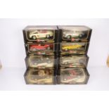 Burago 1:18 Scale 1950s/60s Road Cars, a boxed group, Mercedes Benz, 3013 300SL 1954, 3023 300 SL