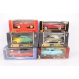 1:18 Scale Diecast 1940s/60s American Cars, a boxed group, Mira 9182 Chevrolet Corvette, Anson