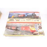 Hornby 00 Gauge Virgin and The Highland Rover Train Sets, R1023 comprising Virgin black and red