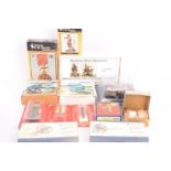 White Metal Historical Military Figures and Kits, all boxed or packaged, Del Prado bubble packed,