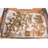 White Metal and Resin WWII Era Military Figures, unbranded figures all unboxed, mainly resin with