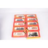 Hornby 00 Gauge boxed Tank Engines, R2155B black Jinty, R302 black Jinty and R508 black Jinty,