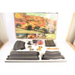 1980s Scalextric, boxed sets and vehicles, C551 Truck Racing, includes two trucks (both minus