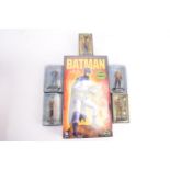 Moebius Models Classic Batman Sealed Kit and Modern White Metal Marvel/Dr Who Figures, factory