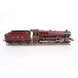 Kitbuilt 00 Gauge LMS maroon Jubilee Class 5734 'Meteor', built and finished to a good standard,