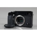 A Fujifilm X-Pro 1 Digital Camera Body, serial no. 22N03680, in maker's box, body G-VG, untested,