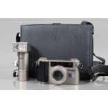 A Rollei 35W QZ 35mm Camera, serial no 2510325, shutter working, meter working, body G-VG, with