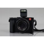 A Leica D-LUX Type 109 Digital Camera, serial no 5056262, powers up, shutter working, otherwise