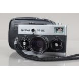A Rollei 35 SE Compact Camera, chrome, made in Singapore, shutter working, not battery checked, body