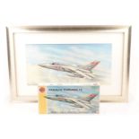 Airfix Original Artwork by James Goulding, original box art for the Airfix Panavia Tornado F3 1:72