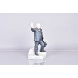 A Limited Edition Bronte figure of Sir Winston Churchill, 9/100, approx. 28cm H