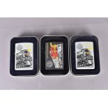 Zippo Collectors Edition - Lionel American Legend, comprising two 671 Turbine Steam Locomotives (