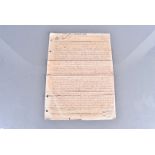A WWII 'Secret' Document, sent to Major Barnes (DAQMG), this secret document of an evacuation plan