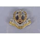 18th (Service) Battalion (1st Public Works Pioneers), Middlesex Regiment, WWI, Scarce tri-metal