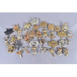 Assortment of Badges, comprising Gloucestershire Regiment, Worcestershire Regiment, Duke of