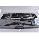 A Cartel Striker small limb Archery bow, with a Carbon Stabilizer System, complete with three box,
